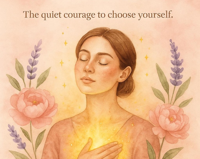 Featured listing image: Emotional Healing Workbook: Self-Care & Recovery PDF Guide for Anxiety, Mental Health, and Counseling