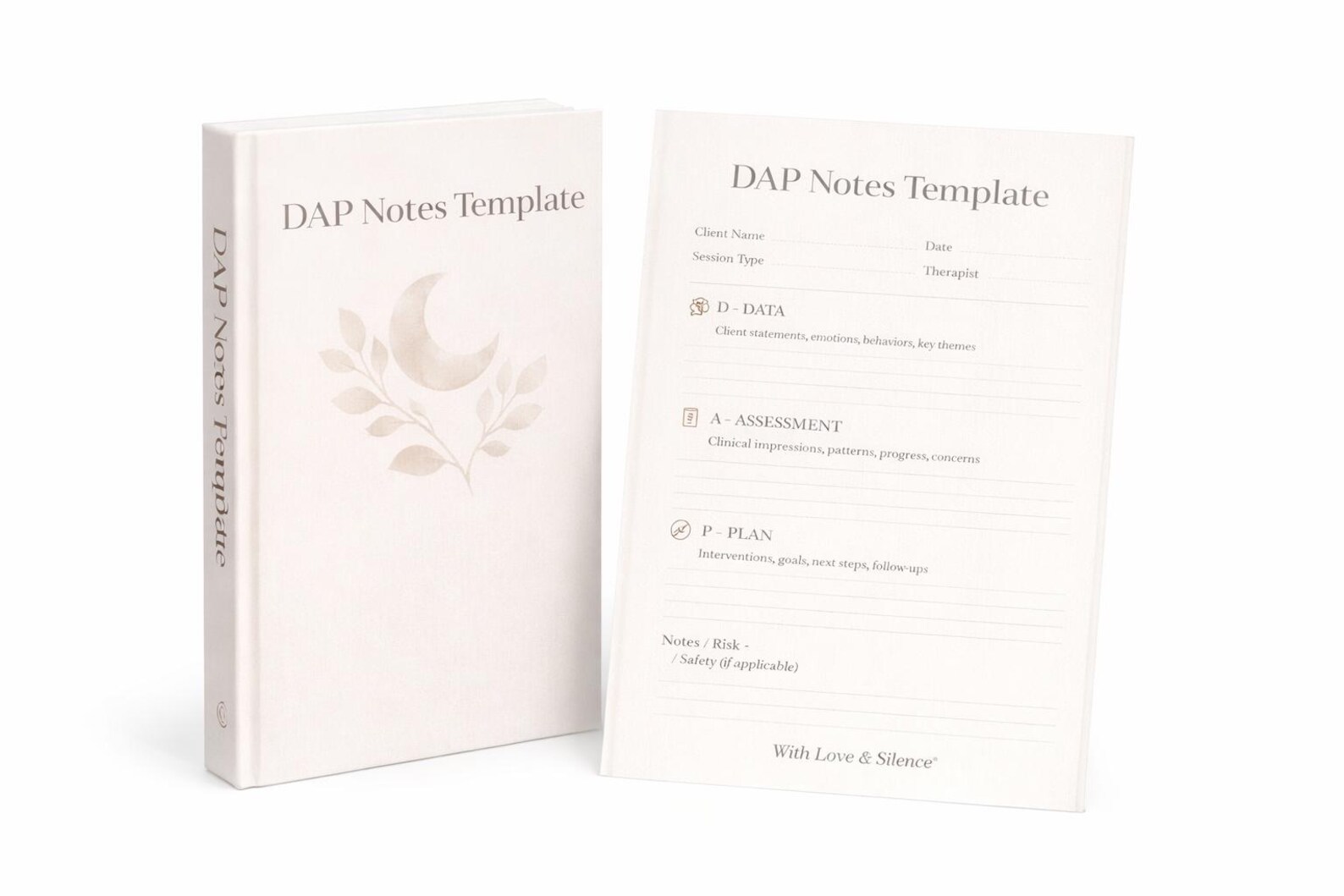 DAP Notes Template | Printable & Fillable PDF for Therapists | Clinical ...