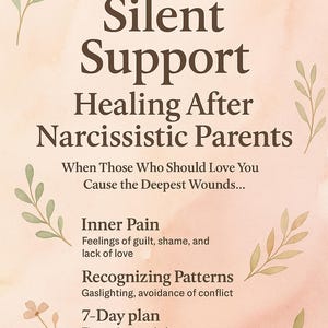 Healing from Narcissistic Parents: Printable Journal & Workbook for Emotional Recovery and Self-Worth