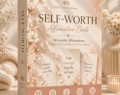 Printable Affirmation Cards for Women | Self-Love Healing Deck (PDF)