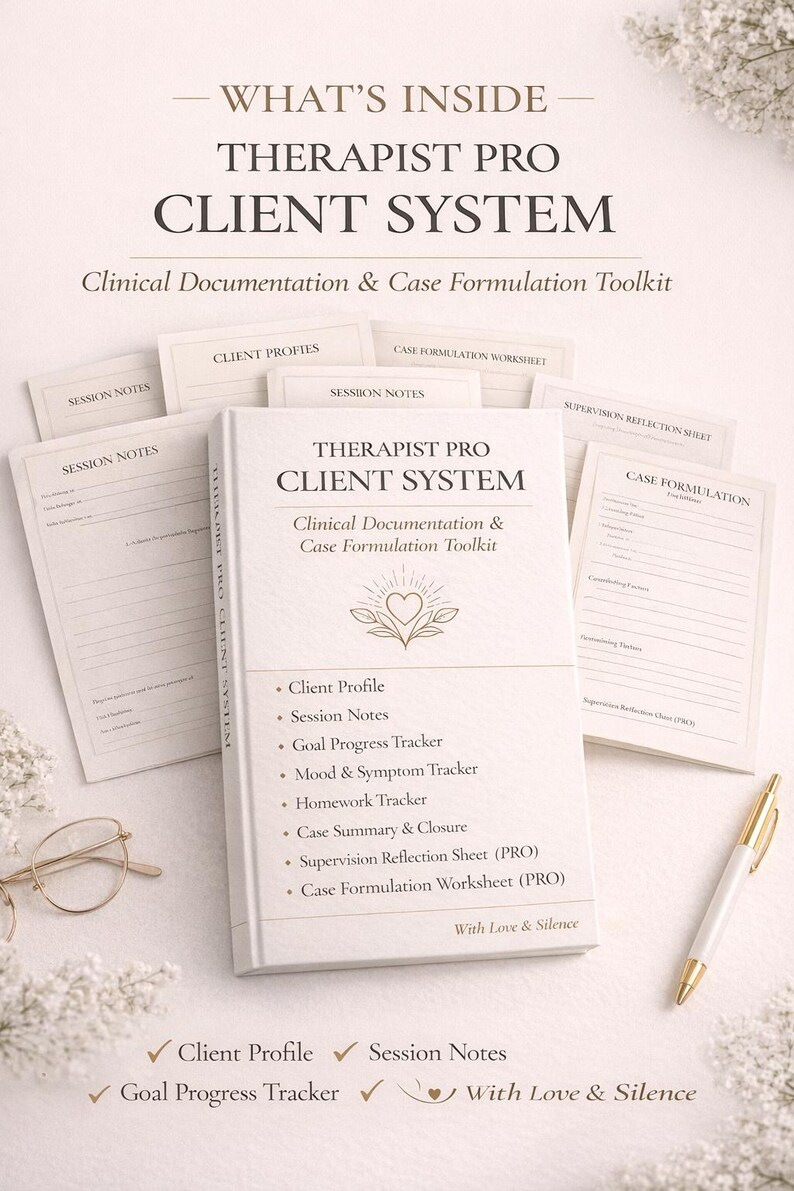 Therapist PRO Client System | Clinical Documentation & Case Formulation ...