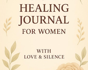 Grief Healing Journal for Women | Printable Self-Care Workbook | Guided Prompts, Memory Pages & Affirmations PDF