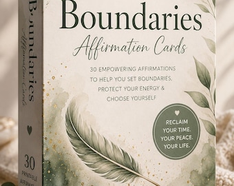 Printable Affirmation Cards | Self-Care & Wellness Quotes (PDF)