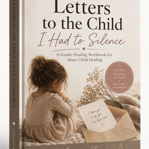 Reparenting Journal | Inner Child Healing Workbook & Gentle Emotional Letters (PDF)