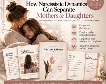 Narcissistic Family Dynamics Guide | Mother-Daughter Emotional Alienation Healing (PDF)