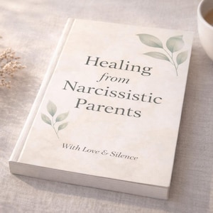 Diario de sanación de padres narcisistas / Cuaderno de ejercicios de recuperación emocional y autoestima / Guía imprimible en PDF