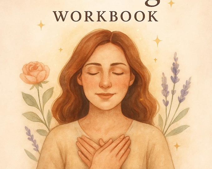 Featured listing image: Women's Emotional Healing Journal: 12-Page Printable Workbook for Self-Love & Gentle Recovery