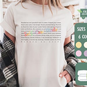 Comfort Colors® Mental Health Shirt, Mental Health Gift, Self-Care Tee, Women Mental, Gen Z Shirt, Trendy Shirt, Tsirt Gift For Counselor