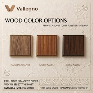 Solid Walnut Custom Dining Table | Handcrafted Natural Furniture 画像 9
