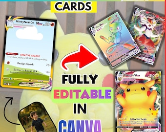 magic madhouse pokemon cards Gouging Fire Invitation Template