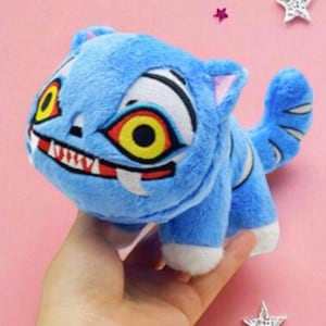 kpop demon hunters plushie doll demon hunter tiger plush