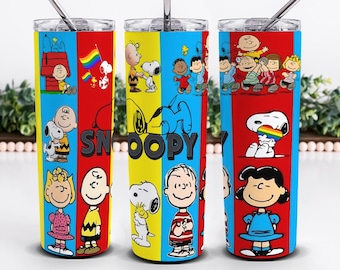 Cartoon Family Tumbler Wrap, Cartoon sublimation 20oz Skinny Design (Digital Download)