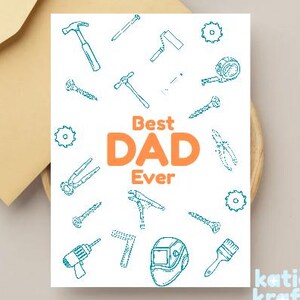 DIGITALER DOWNLOAD / Karte zum Vatertag / Karten zum Vatertag / Geburtstagskarte / Handgemachte Karten