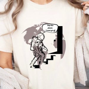 Cool Astronaut shirt, Space Shirt, Unique Space Tee, Gift for Space Lovers, Cosmic Space Explorer, Sci-Fi Lovers, Galaxy Tee, Gift for Him