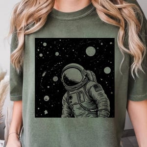 Cool Astronaut shirt, Space Shirt, Unique Space Tee, Gift for Space Lovers, Cosmic Space Explorer, Sci-Fi Lovers, Galaxy Tee, Gift for Him