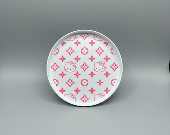 Luxury Kitty-Inspired Catch All Tray – Designer Style Vanity Organizer