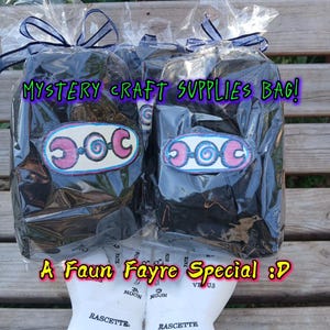 Mystery Craft Supplies Bag, Mystery Bag, Surprise Supplies Bag, Mystery Draw