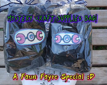 Mystery Craft Supplies Bag, Mystery Bag, Surprise Supplies Bag, Mystery Draw