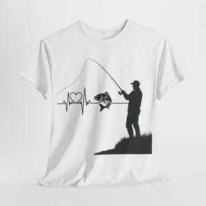 Born to Fish Forced to Work T-Shirt - Funny Angler Shirt - Fisherman Gift for Him