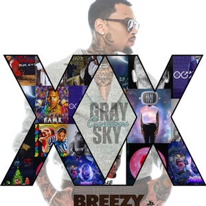 Breezy Bowl Inspired bootleg digital print | Chris Brown Album PNG file | Breezy Bowl Tour | DTF | Sublimation