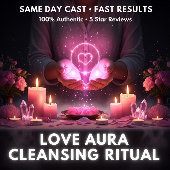 Love Aura Cleansing Ritual | Relationship Healing & Energy Renewal