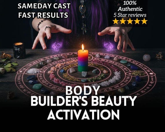 Beauty Body Building Spell: Muscle Growth, Confidence, Stamina