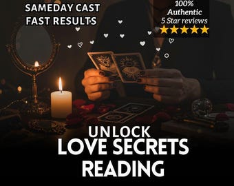 Deep Love Secrets Tarot Reading: Same Hour Psychic Insight