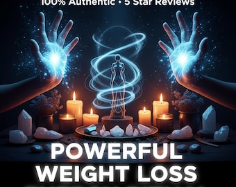 Abnehmzauber, Schnell Abnehmen, Traumkörper Zauber, Fettverbrennung Magie, Stoffwechsel Boost, Körper Transformation, Same Day Casting