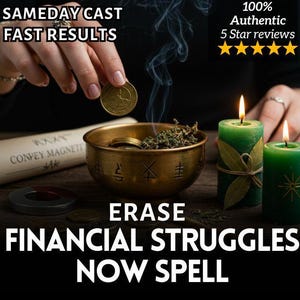 Zero Debt. CLEANSE DEBTS MONEY Spell | Zero Debt | Prosperity Boost | Financial Freedom | Manifest Wealth | Custom Power Spell | Abundance