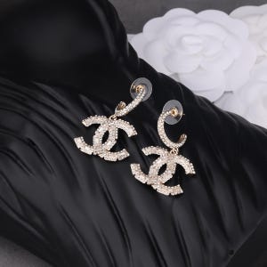 Pendientes vintage para mujer, resistentes al agua y al color, joyería de boda, regalo de aniversario para esposa.
