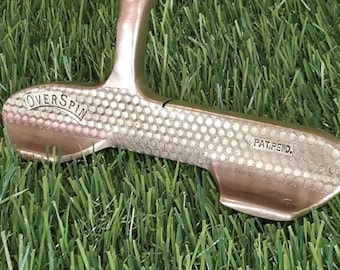 Golden HexBlade Putter Head – Precision Milled & Patterned Face RH
