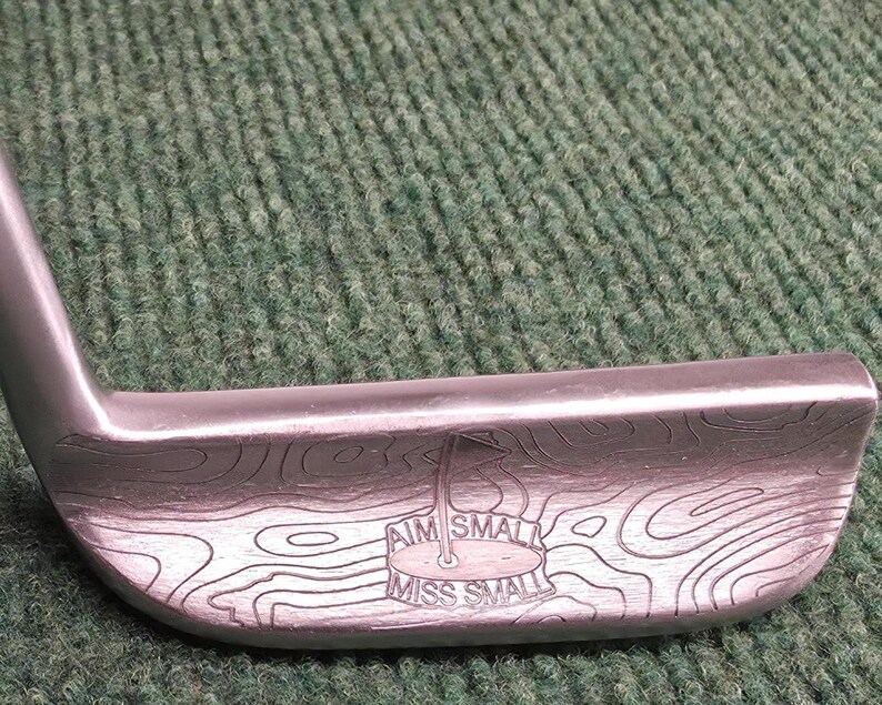Custom Engraved Cleveland Classic Putter RH - “aim Small Miss Small ...
