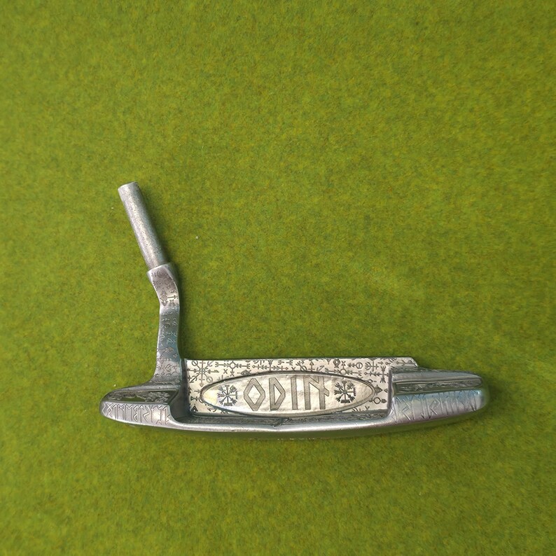 Odin Inspired Custom Engraved Putter – One-of-a-kind Norse Golf ...