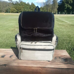 Sac à dos de voyage design unique, cartable, sac à dos en peau de vache pour ordinateur portable, sac à dos aventure, cadeau personnalisé, sac d'étudiant