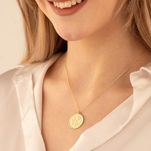 Gold IC XC NIKA Cross Necklace, Gold Christian Eastern Orthodox Cross Necklace, Confirmation Cross Necklace, Orthodox Christian Jewelry Gift