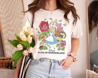 Alice In Wonderland Png, Disney Alice PNG, Disneyland Vacation Tee, Princess Alice Tee, Magic Kingdom PNG, Comfort Colors PNG