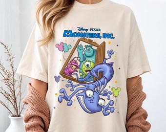Disney Monster Inc Digital Png, Monster Inc Png, Monsters University Shirt PNG, Disney Family Trip Png, Disney Vacay Matching PNG