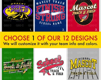 Diseños de pista y campo personalizables