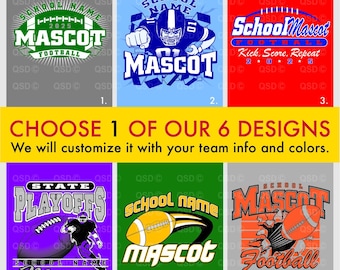 Diseños de fútbol personalizables