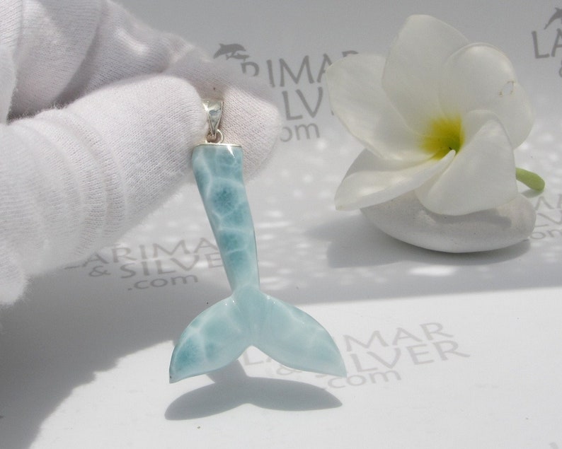Larimar siren pendant by Larimarandsilver Jade Mermaid 2 crystalline Larimar pendant 925 silversiren tailLarimar jewelrymothersday gift