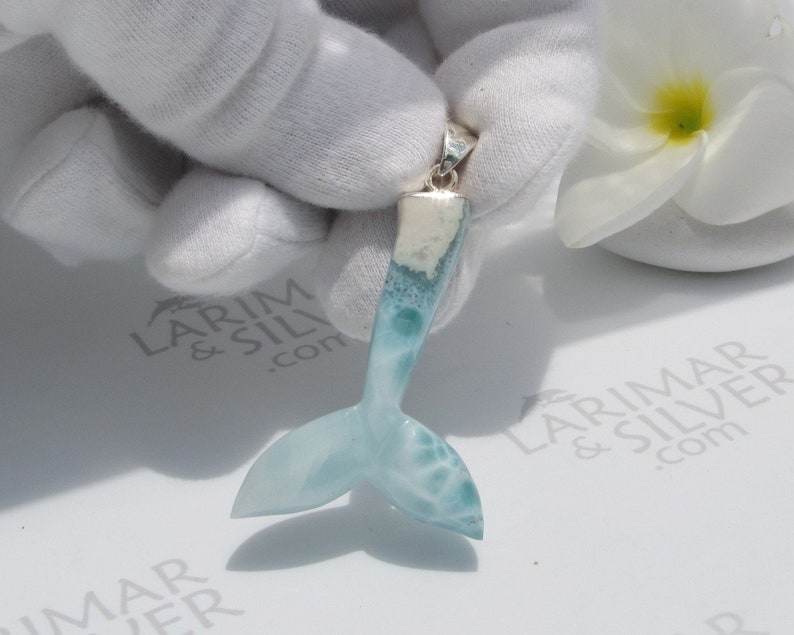 Larimar siren pendant by Larimarandsilver Jade Mermaid 2 crystalline Larimar pendant 925 silversiren tailLarimar jewelrymothersday gift