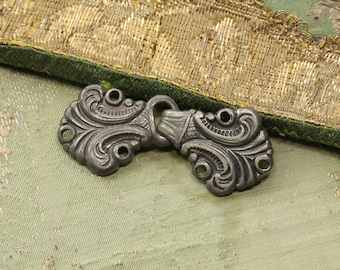 10pcs Sew-On Hook Eye Closures Clip Clasp Fasteners DIY Clothing Decor #8