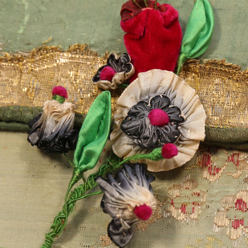 1920s headpiece silver