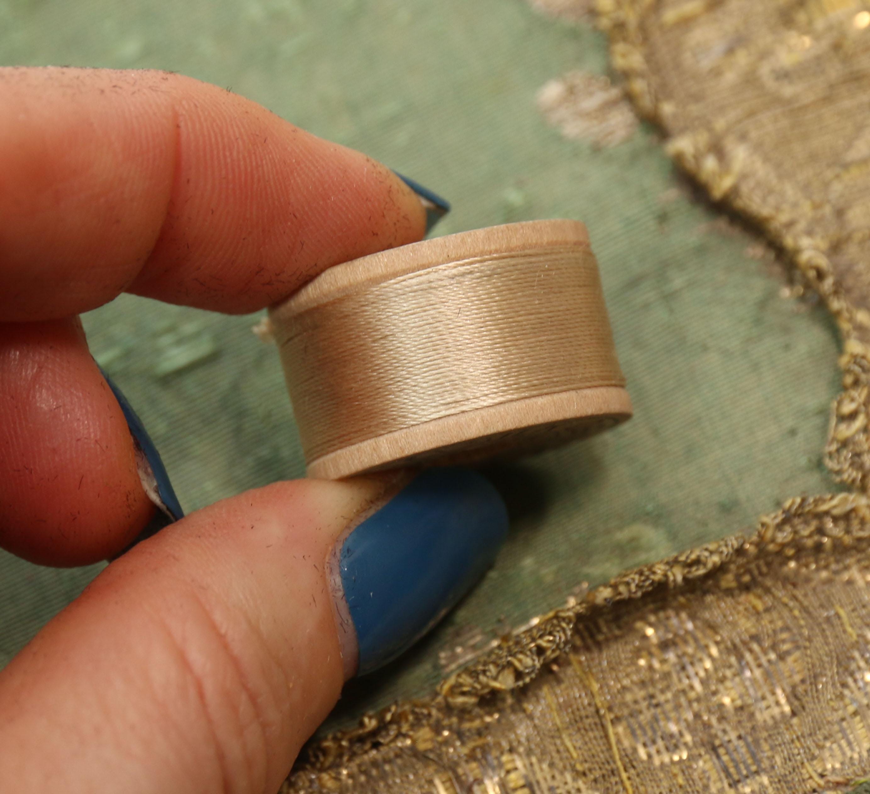 1 Spool Vintage Pure Silk Buttonhole Twist Brainerd 1124.5D Thread ...