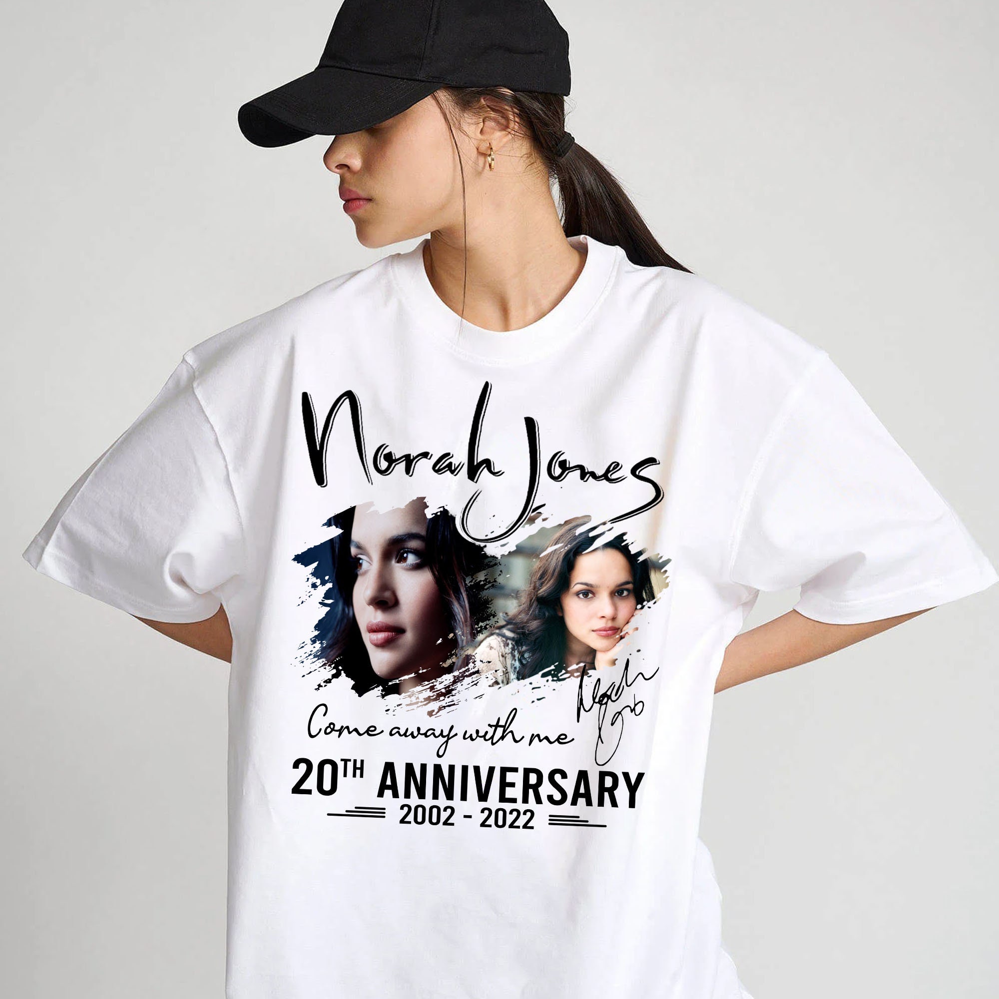 20th Anniversary 2002-2022 Norah Jones Come Away With Me T Shirt