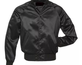 New Letterman Baseball jacket college sports wear Bomber lightweight Satin Varsity Jacket