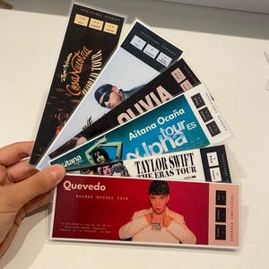 Personalisierte Souvenir-Tickets | Exklusiv von mir gestaltet (FanArt)