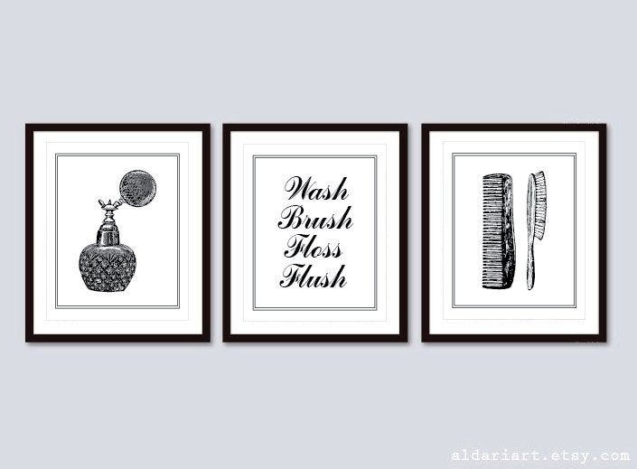 Bathroom Artwork Bathroom Prints Bathroom Wall Art Prints | Etsy