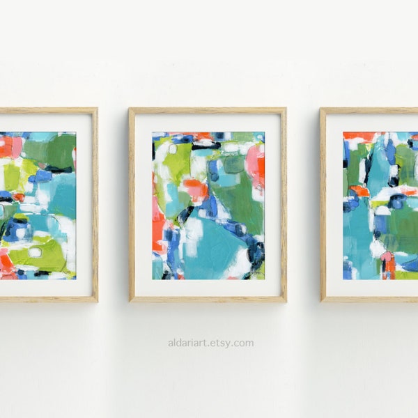 Blue Green Coral - Etsy