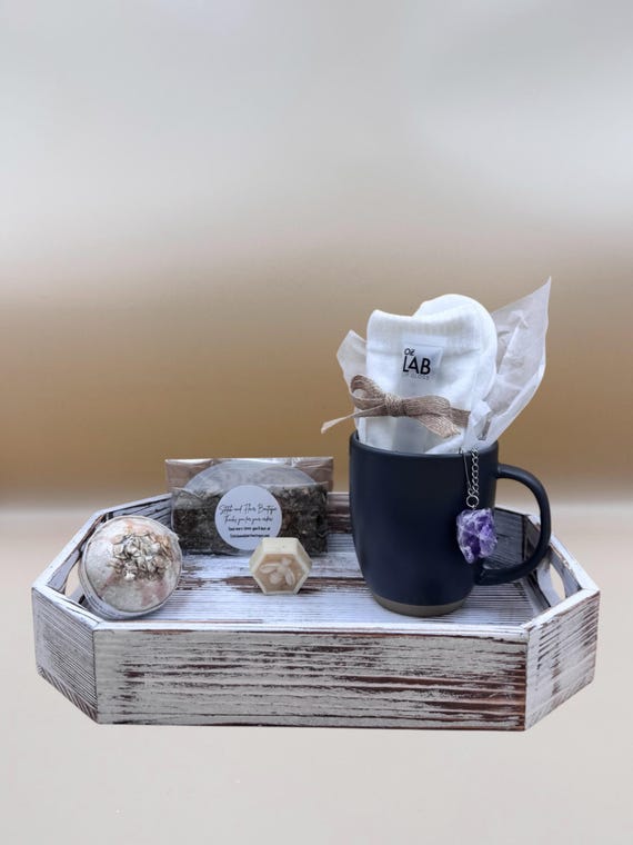 Luxury Brr Basket Gift Set | Cozy Fall Tea + Self-Care Kit